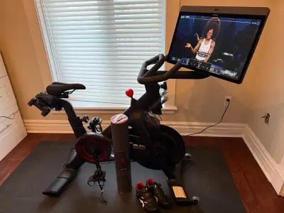 Peloton Bike Plus - With accessories , View more