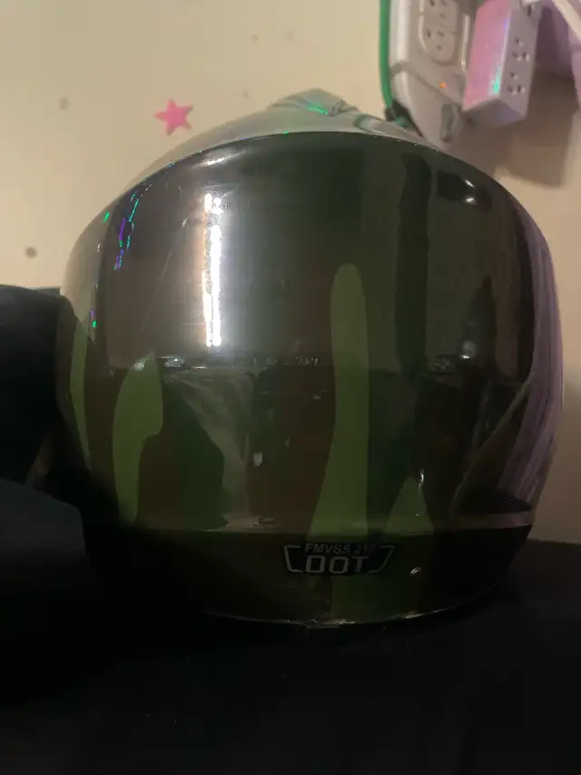 Youth XL dirtbike helmet in Motorcycle Parts & Accessories in Edmonton - Image 4