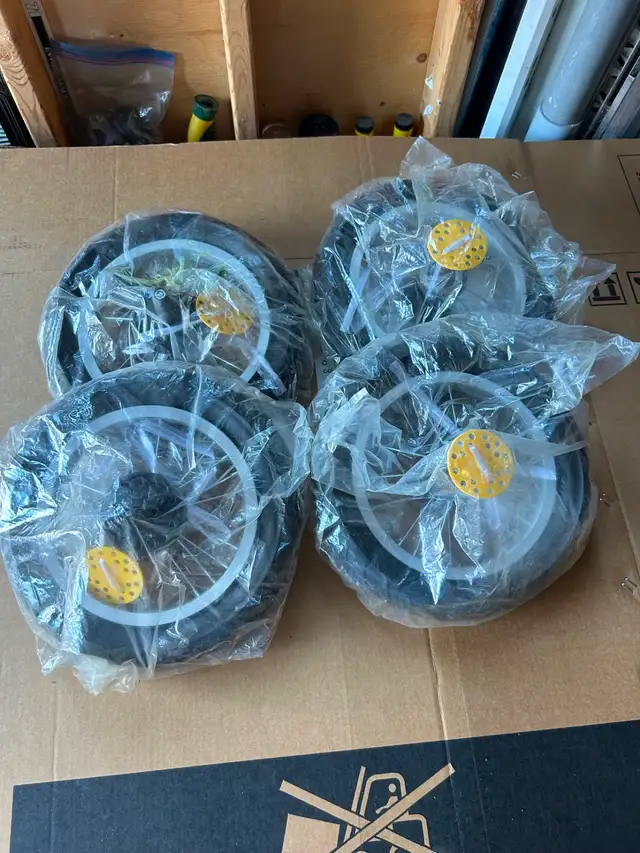 Stroller Wheels — Set of 4, NEW Still Sealed in Bags