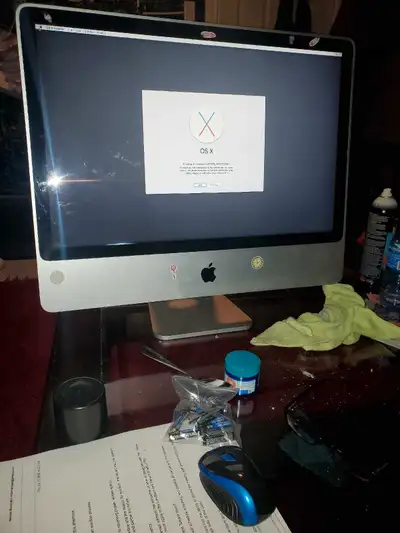 Selling Apple iMac, a versatile all-in-one desktop computer that's perfect for everyday tasks. While...