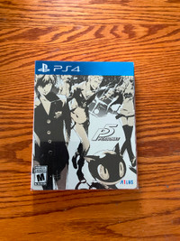 Persona 5 Limited Steel Book Edition for Playstation 4 PS4