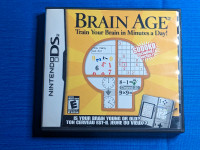 Brain Age Train Your Brain in Minutes a Day! Nintendo DS