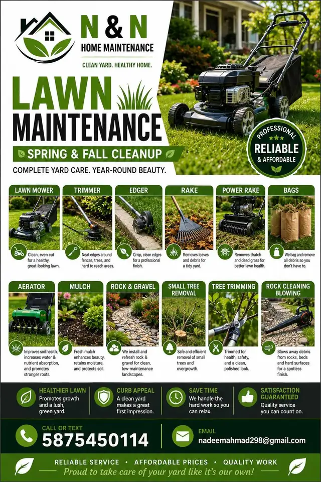 Lawn Maintenance Services in Cleaners & Cleaning in Edmonton - Image 3
