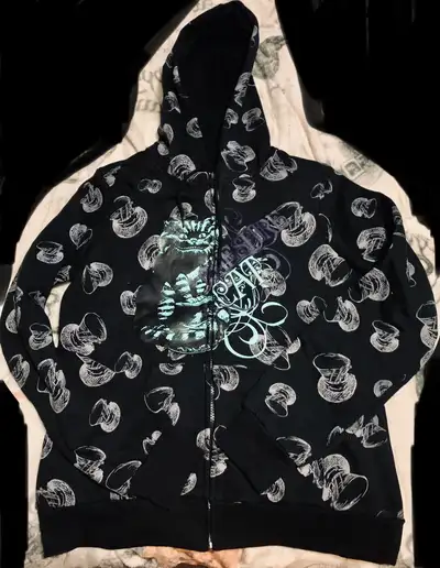 Disney Alice in Wonderland Cheshire Cat Hoodie Kids XL/Ladies S, View more