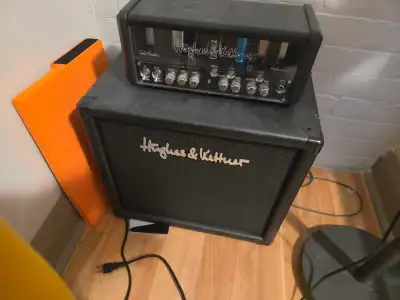 Hughes and Ketner Tubemeister Deluxe 20 and TM112 Cabinet, View more