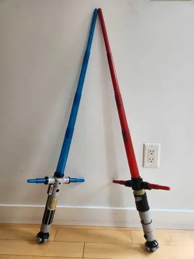 Selling two Disneyland Disney Parks build your own lightsabers. These were purchased at Disneyland a...