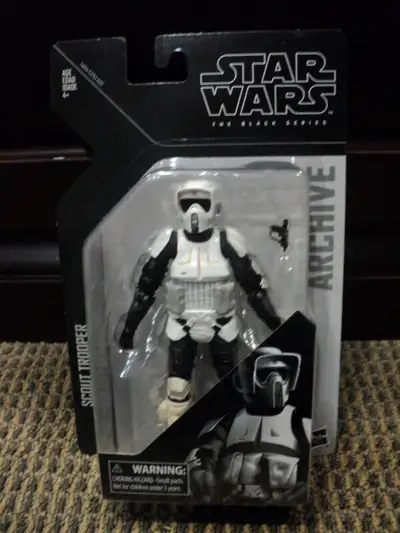 Star Wars Black Series Biker Scout 6 inch *NEW IN BOX*, View more