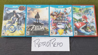 S-Tier CIB WiiU Games