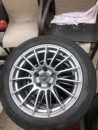 Winter tires 18 inch Michelin and kumho all seasons tires 16inch