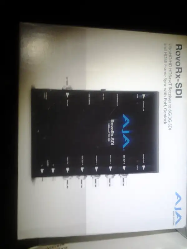 AJA RovoCam Integrated 4K/HD Camera with HDBaseT receivers avail in Cameras & Camcorders in City of Montréal - Image 9