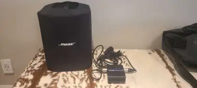 Bose S1 Speaker/Phantom Il Phantom Power supply and Mic, View more