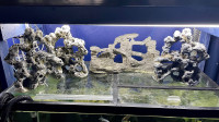 Resin aquarium Decorations coral rock Fake fish tank