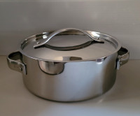 Gordon Ramsay by Royal Doulton 4qt Stainless Steel Pot with Lid 