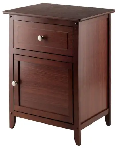 New-Eugene Accent Table Walnut, View more