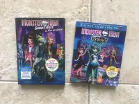 2 monster high movie DVD s