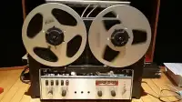 Made in Switzerland Revox A77 MKI with amplifier and speakers