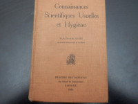 Soeurs Sainte-anne Connaissance Usuelles et hygiène 1923