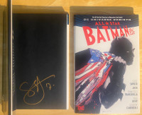 Scott Snyder SIGNED All-Star Batman HCs 1 & 2