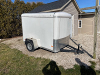 2021 5x8 enclosed trailer 