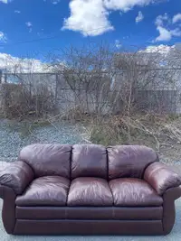 Lazboy leather Couch