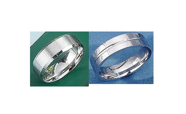Ring Stainless Steel Band in Jewellery & Watches in Sault Ste. Marie