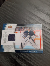 Ondrej Pavelec 2013-14 Upper Deck UD Game Jersey Series 1 #GJ-OP