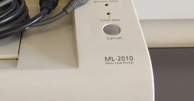 Samsung Mono Laser Printer ML-2010 with toner cartridge  in Printers, Scanners & Fax in City of Toronto - Image 6