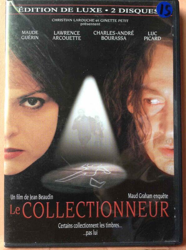 LE COLLECTIONNEUR. 2 DVD. QUÉBEC, LUC PICARD. +RARE+ dans CD, DVD et Blu-ray  à Ville de Montréal