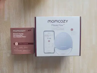 Momcozy Mobile Flow Hands-Free Single Breast Pump | M9, View more
