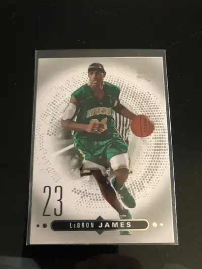 Lebron James 2014 short print upper deck basketball card, View more