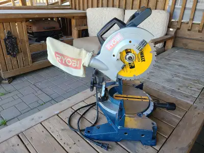 10" Ryobi mitre saw, View more