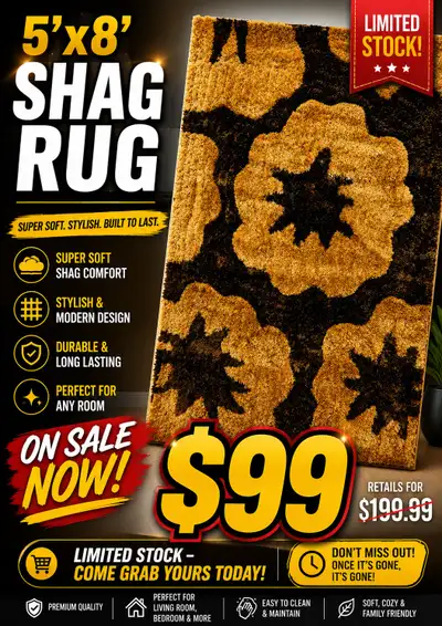 shag rug sale, View more