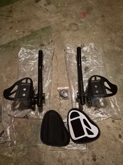 Triathlon Handlebar Bike Aero Bar Cycling Adjustable Armrest, View more