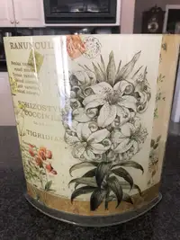 Floral Oval Vase