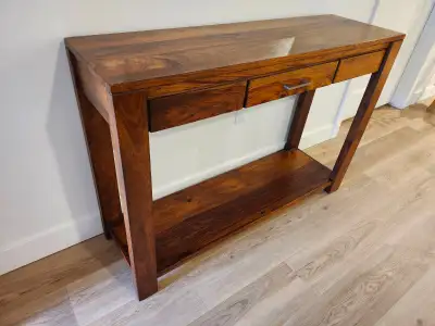 Console en bois d'Acacia, View more