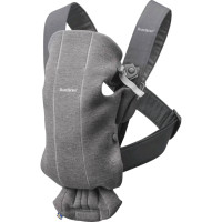babybjorn carrier mini 3d Jersey - grey