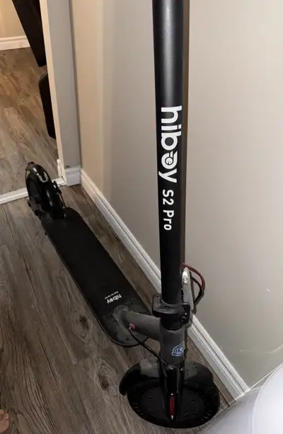Electric scooter. Bought last year and barely used.
