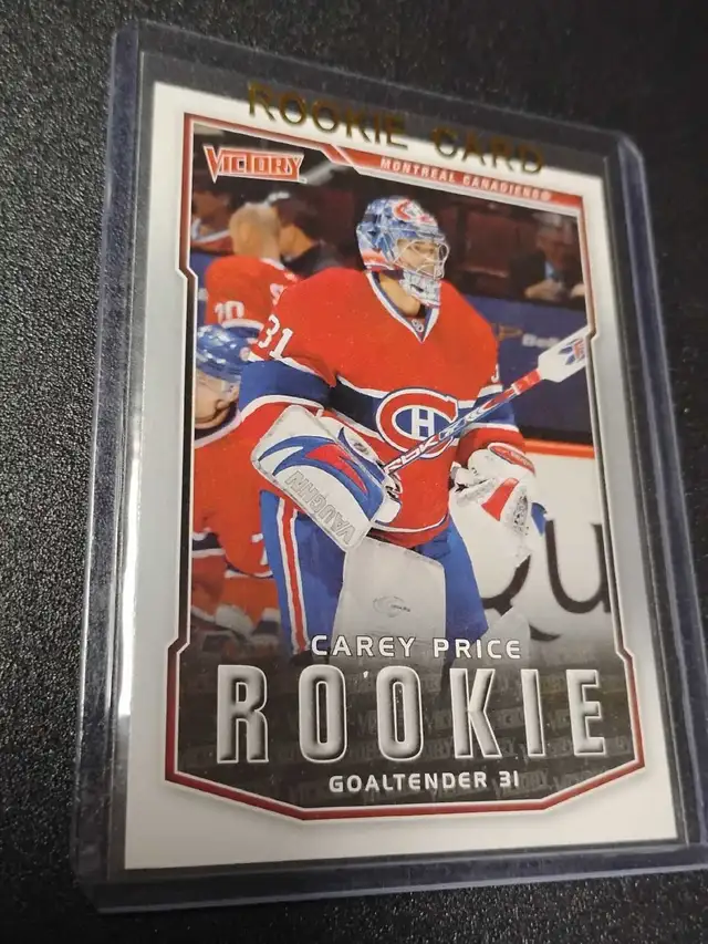 Carey Price.    . Rookie card