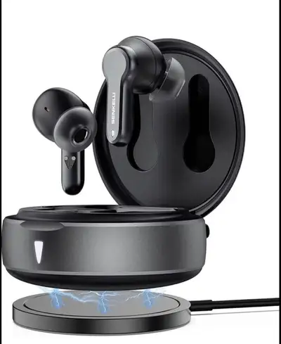 Senkelu wireless earbuds/écouteurs Bluetooth noise cancelation, View more