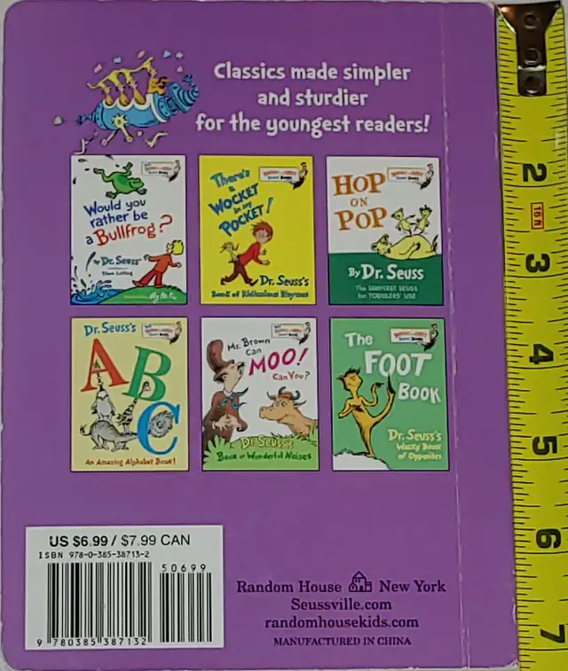 Dr. Seuss Oh, the Thinks You Can Think! Larger BOARD Book in Children & Young Adult in London - Image 3