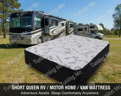 Custom RV / Camper Mattress - Short Queen, View more