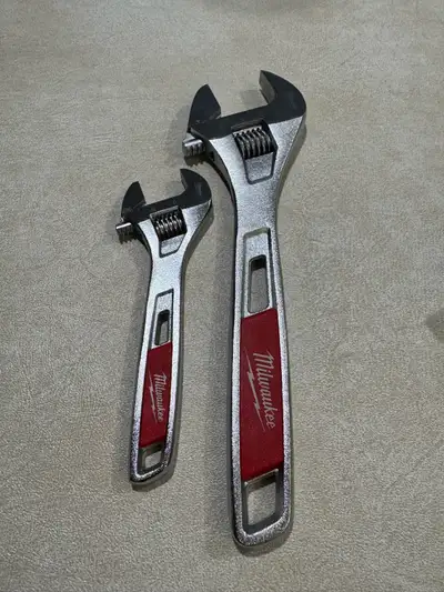 Milwaukee Tool 6 -inch and 10 -inch Adjustable Wrench (2-Pack), View more