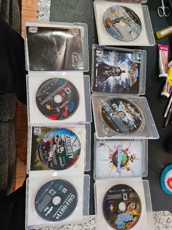 6 PS3 games, COD-MW, COD-BO Batman, Big Planet, Uncharted 2, GT5 in Sony Playstation 3 in Oakville / Halton Region - Image 2