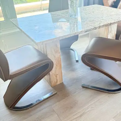 Dining room set and chairs, View more