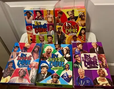 IN LIVING COLOR Seasons 1-5 DVD Sets The Complete Series Wayan Brothers Season 1,2,3 Are New Sealed...