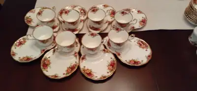 Royal Albert Old Country Roses Tennis Set, View more
