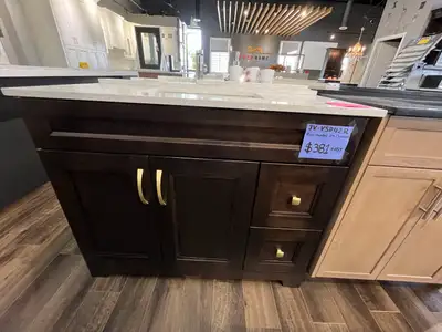 42” Bathroom Vanity Cabinet / 43” Countertop Floor Demos on Sale, View more