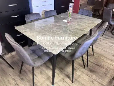7pc sintered stone dining set on sale , View more