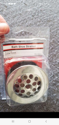 Lasko Bath Shoe Strainer 03-5001 NEW