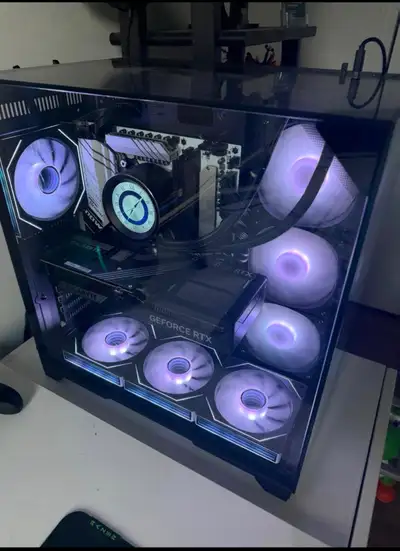 Setup Gaming RTX 5080 I9-14900k DDR5 NVME ultra performance pc, View more